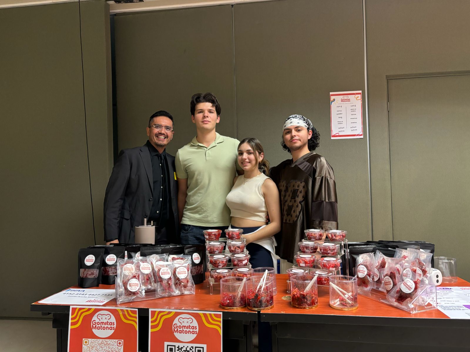 Interacción con visitantes