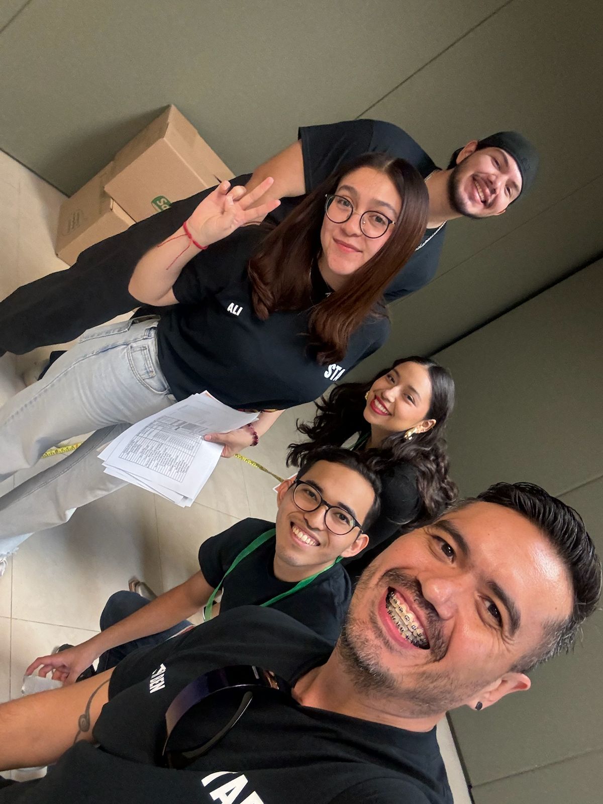 Staff organizador del evento Foodketing